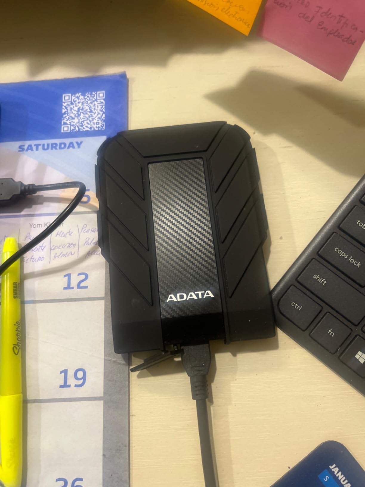 ADATA HD710 Pro - 2 TB External Hard Drive - Shockproof, Waterproof & Dustproof - Durable Storage - For Gamers, Students & Professionals - Mac, PC & Linux Compatible - Black - AHD710P-2TU31-CBK customer photo 1