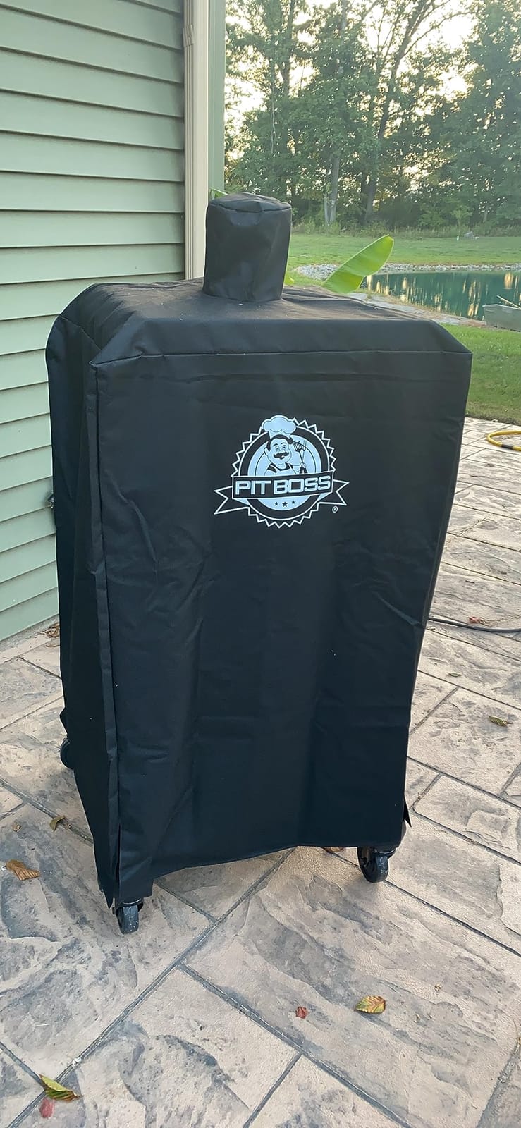 Pit Boss 5-Series Wood Pellet Vertical Smoker Cover, Black customer photo 1