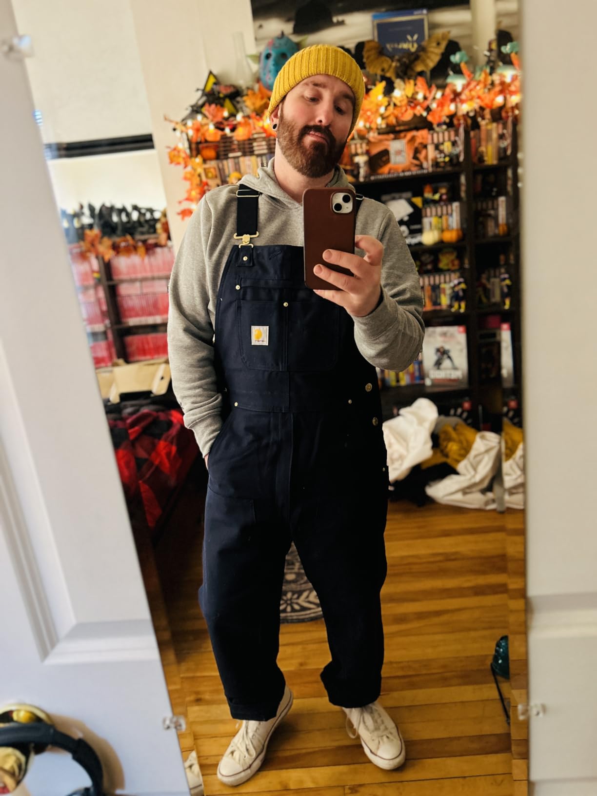 Carhartt Men's Iconic R01 Duck Bib Overall customer photo 2