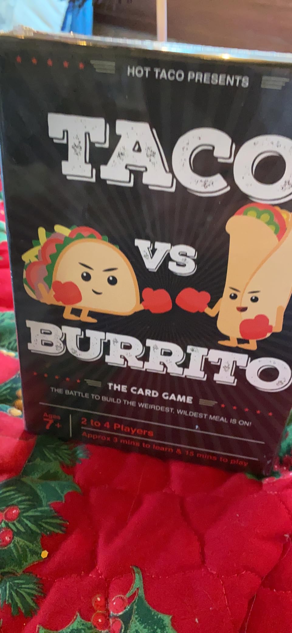 Taco vs Burrito - The Wildly Popular Surprisingly Strategic Card Game Created by a 7 Year Old - 5 Ways to Play - a Family-Friendly Party Game for Kids, Teens & Adults customer photo 2