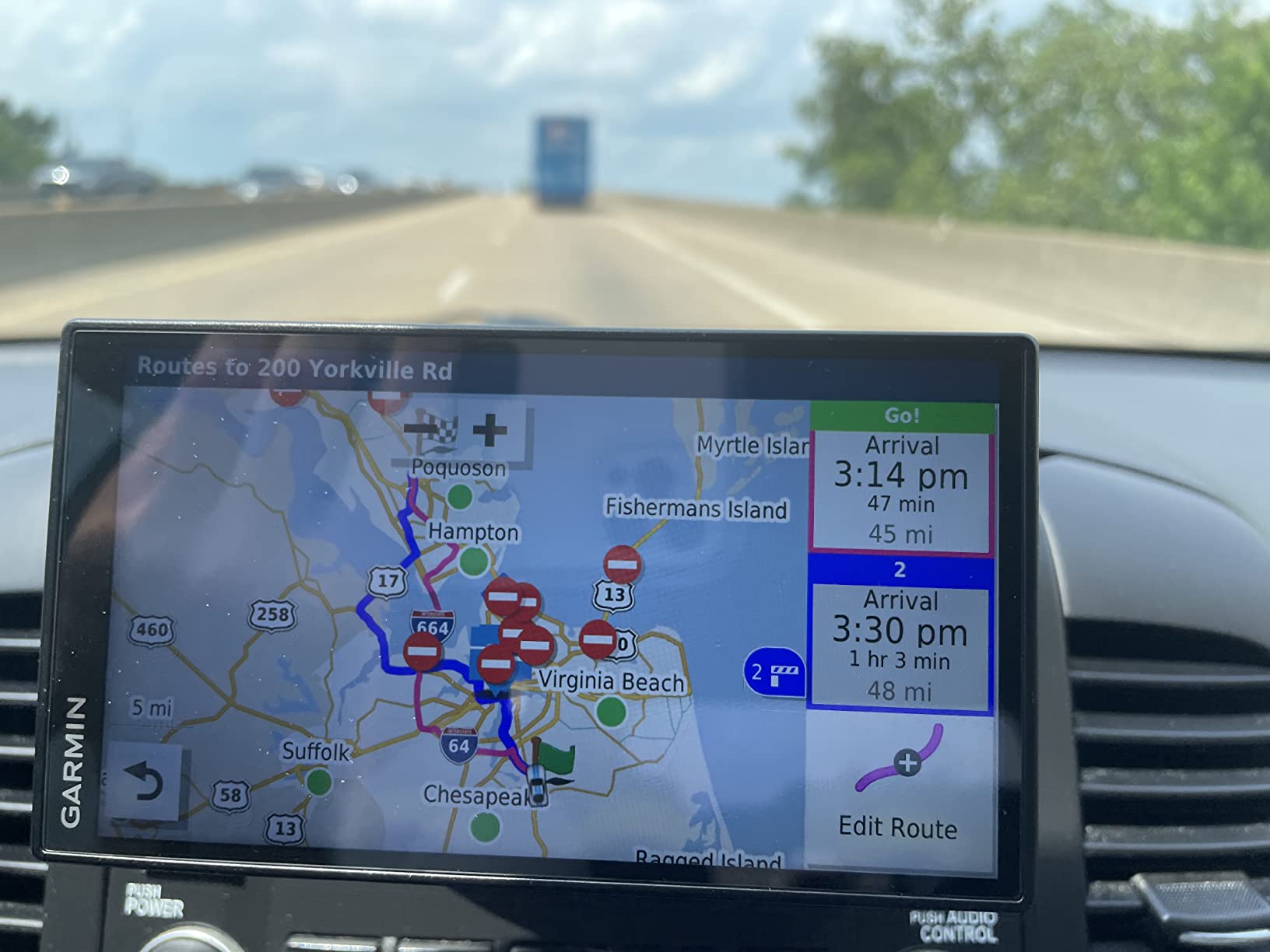 Garmin DriveSmart 55 & Traffic: GPS Navigator with a 5.5” Display, Hands-Free Calling, Included Traffic alerts and Information to enrich Road Trips (Renewed) customer photo 2