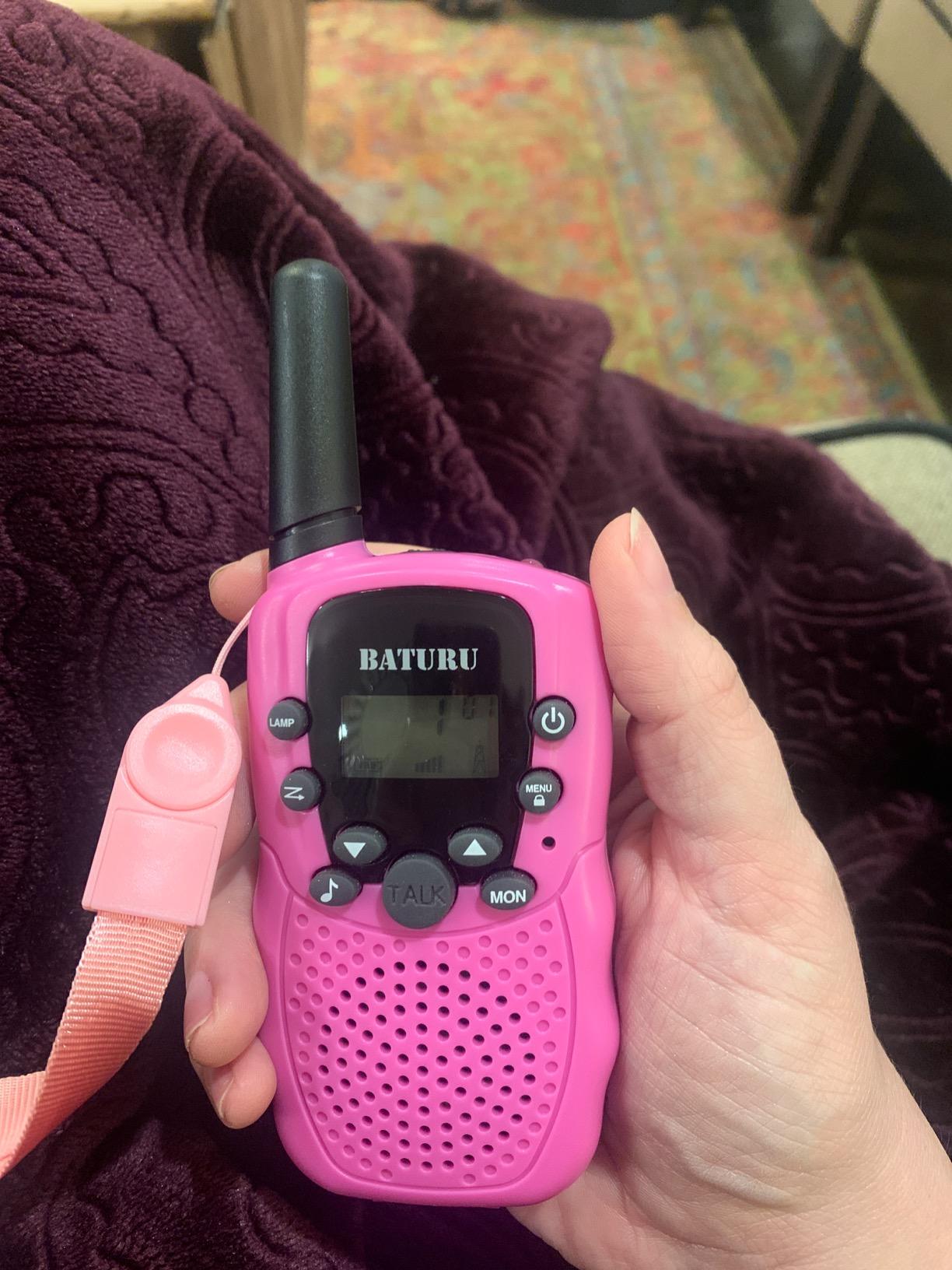 Walkie Talkies for Kids Games Outdoor Toys for 3-12 Year Old Boys Girls, 3 Miles Long Range Walkie Talkie to Camping Hiking, 4 Year Old Girl Birthday Gifts for 3 4 5 6 7 8 9 Year Old Boy Girl Gift customer photo 2