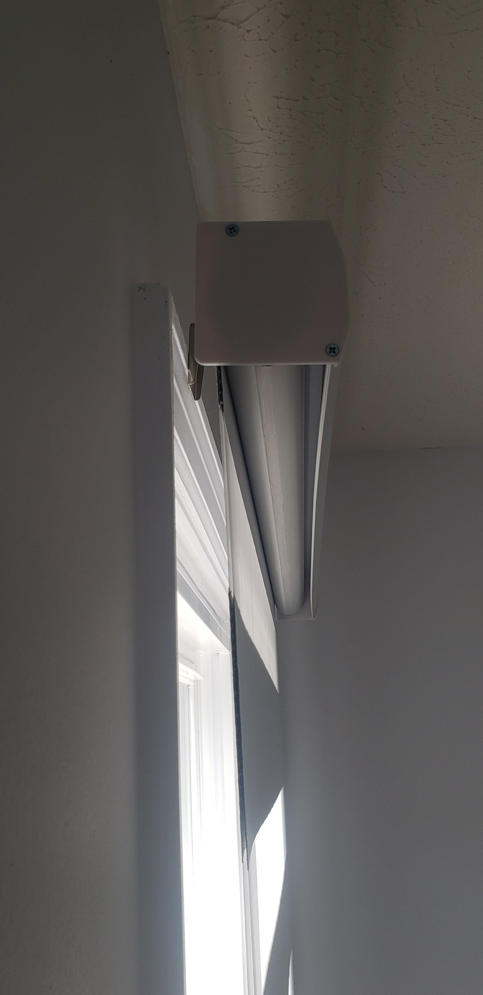 Graywind Motorized Zebra Blinds for Windows, Blackout Smart Blinds with Remote Control, Dual Layer Custom Zebra Shades Work with Alexa, Google Home, Apple Homekit, Classic Grey customer photo 1