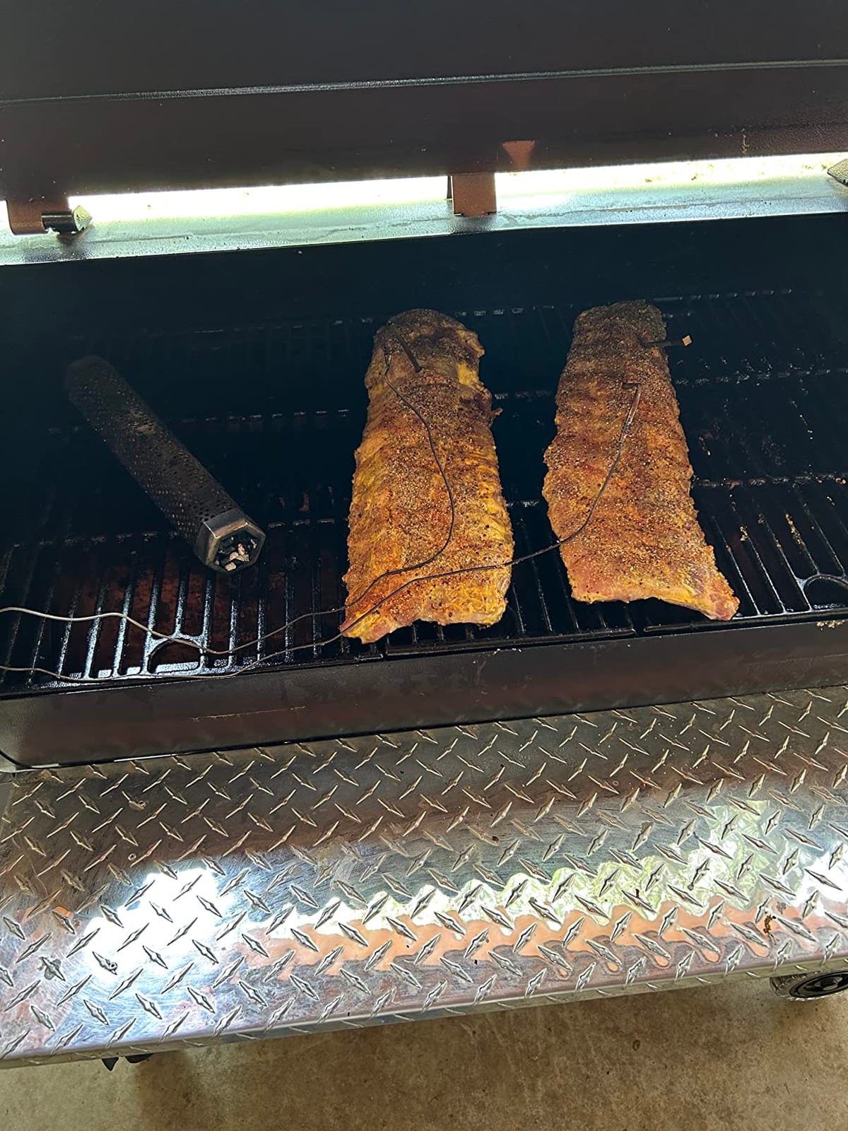 Pellet Smoker Tube, Electric Gas Grill Charcoal Smoke Box Accessories 6&12