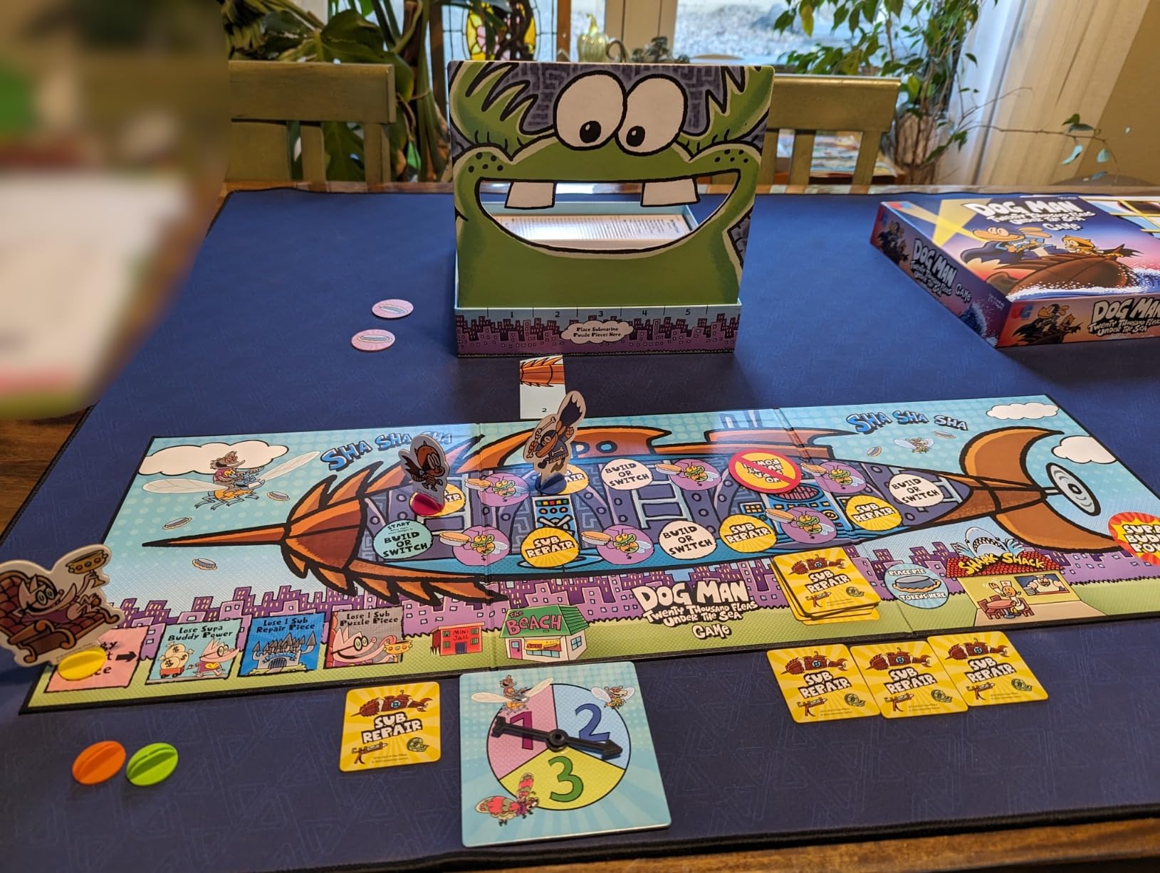 Dog Man Attack of the Fleas Cooperative Board Game, Ages 6+, 2-6 Players customer photo 1