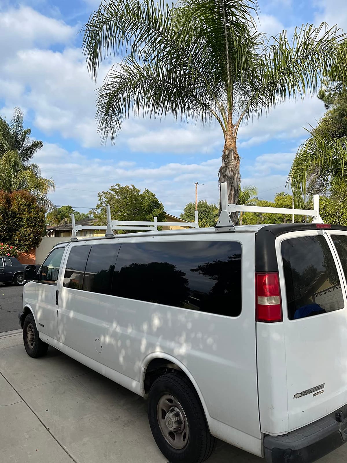 ECOTRIC 59in Roof Racks Compatible with 1996-Up Chevy Express GMC Savana customer photo 2