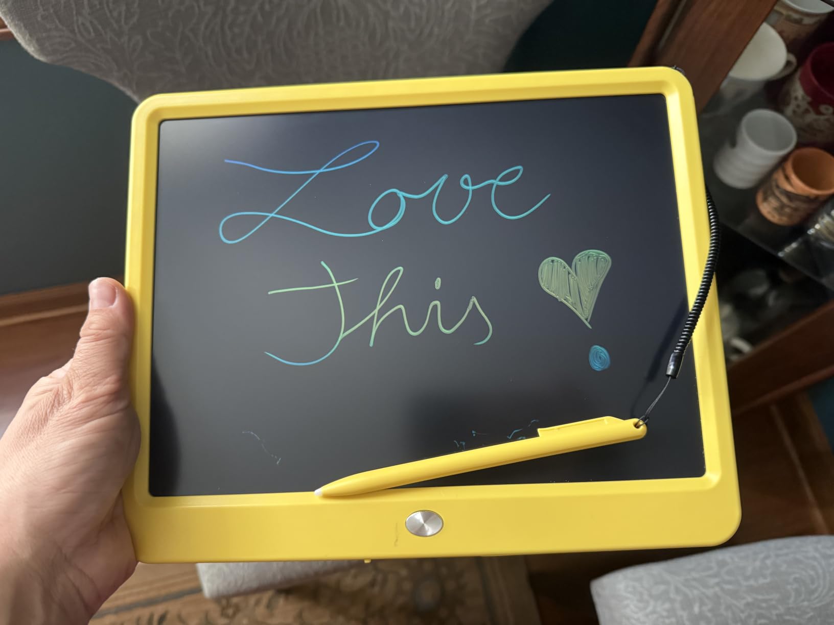 Bravokids 10 Inch LCD Writing Tablet for 3-8 Year Olds - Electronic Drawing Pad and Doodle Board as Educational Birthday Gifts for Girls and Boys (Pink) customer photo 1