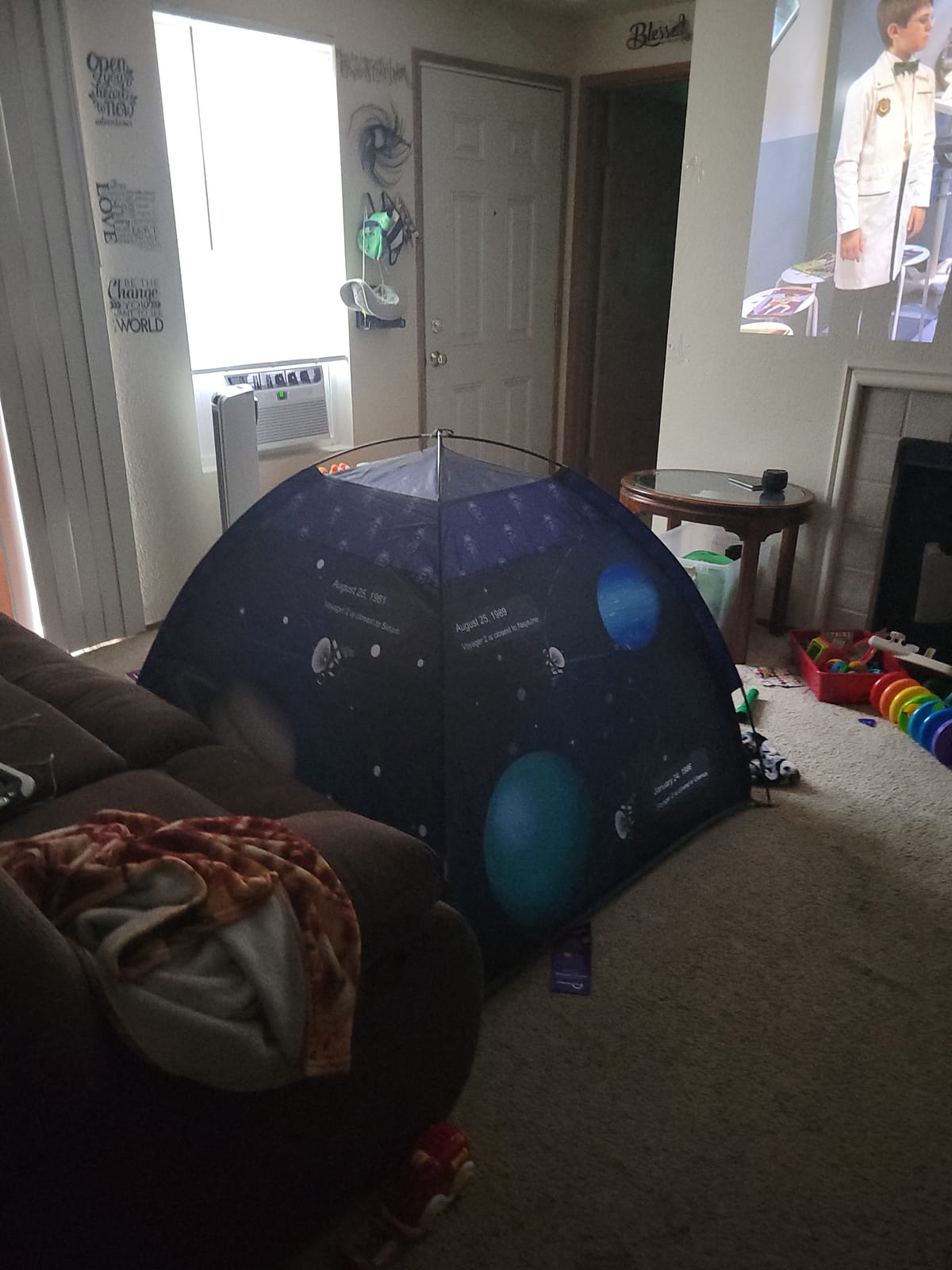 Space World Play Tent Galaxy Dome Playhouse for Boys and Girls Imaginative Play-Astronaut Space for Kids Indoor and Outdoor Fun, Perfect Kid’s Gift- 47