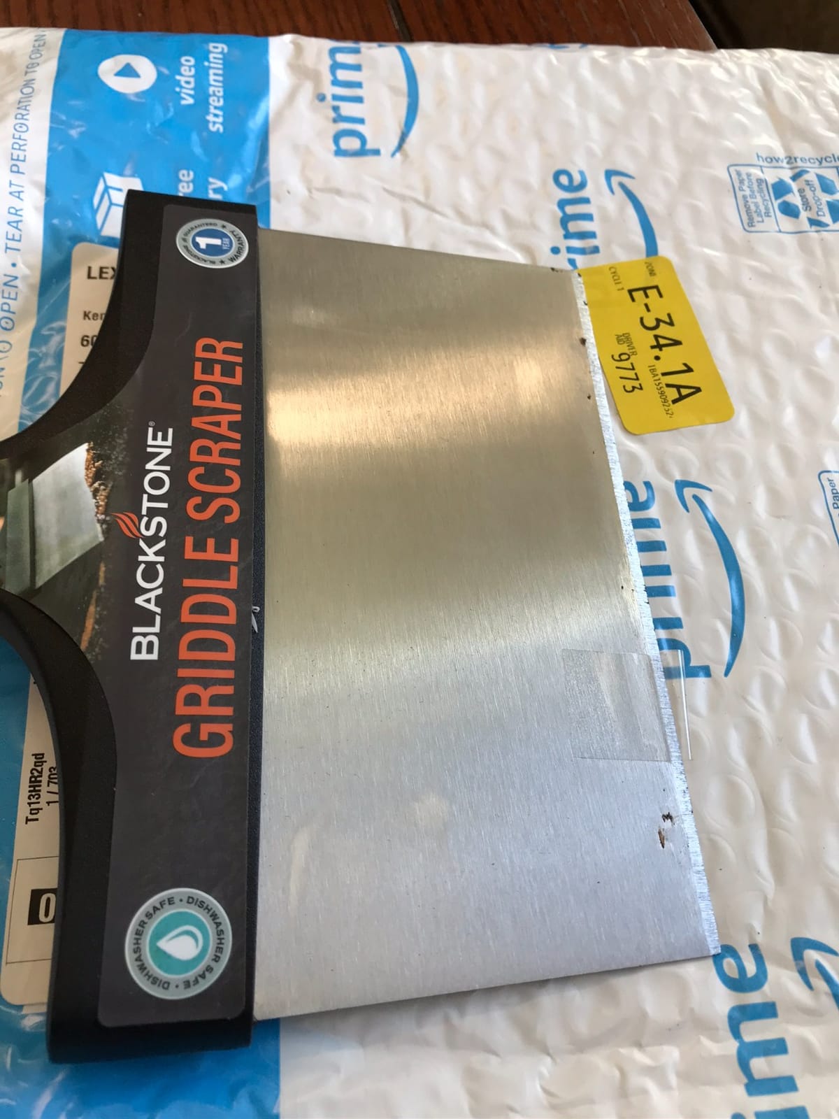 Blackstone® Heavy-Duty Griddle Scraper 6 inch - Stainless Steel customer photo 2
