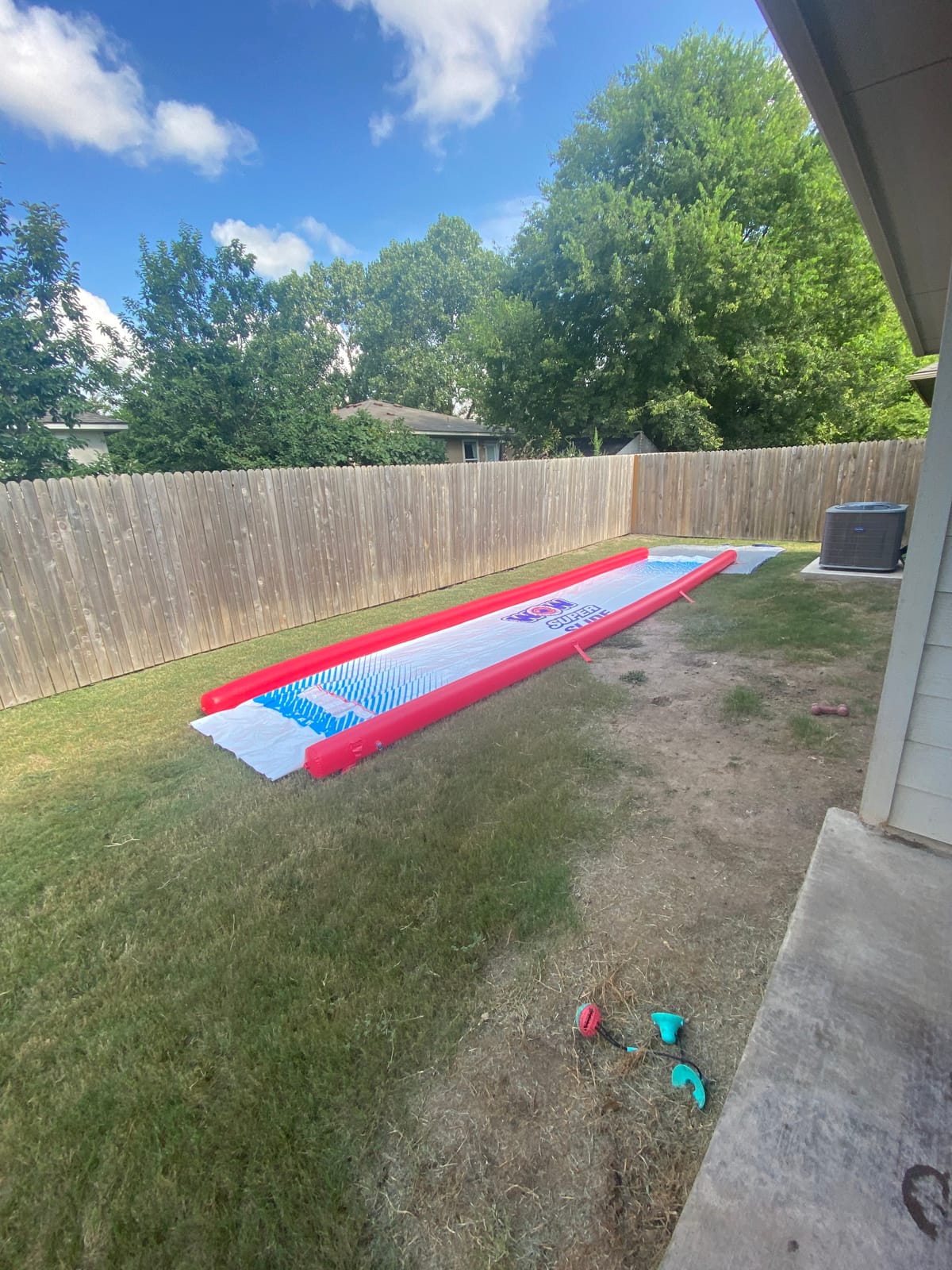 Wow Sports Super Inflatable Lawn Water Slide - 25 ft - Zigzag Sprinklers customer photo 2
