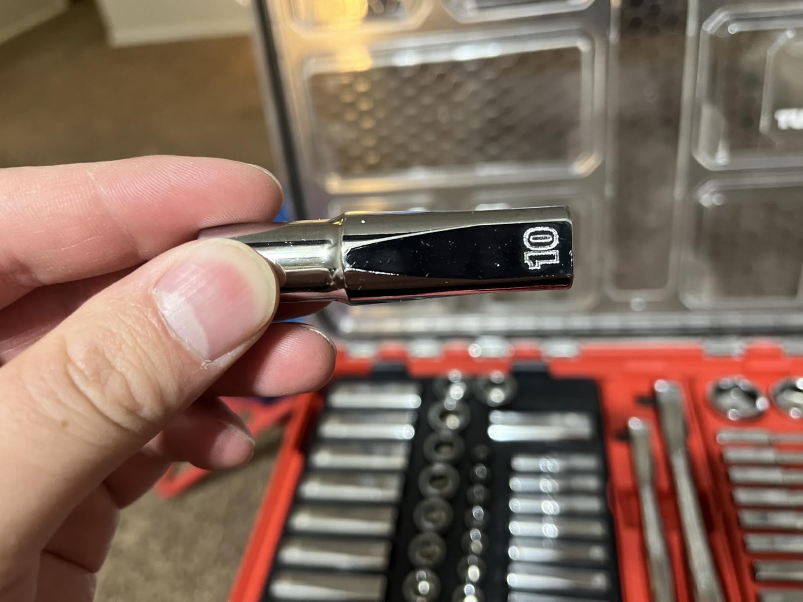 Milwaukee Electric - 1/4-3/8 106PC Rat. and Socket Set in PKOUT SAE-MM customer photo 1