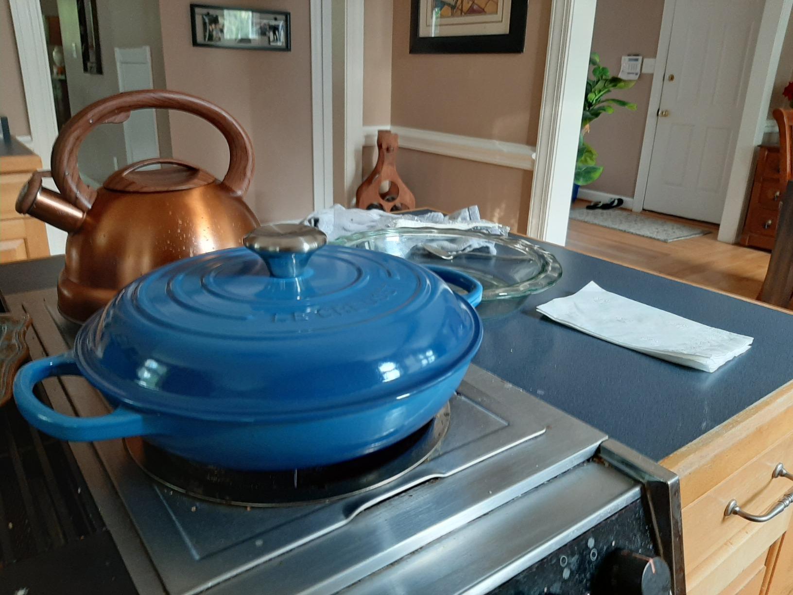 Le Creuset Enameled Cast Iron Signature Braiser, 5 qt., Marseille customer photo 1