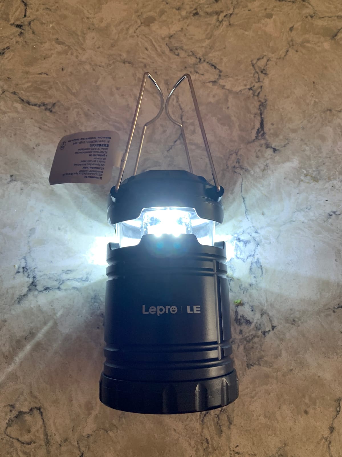 Lepro LED Camping Lanterns, 4 Pack, Collapsible, IPX4 Water Resistant customer photo 2