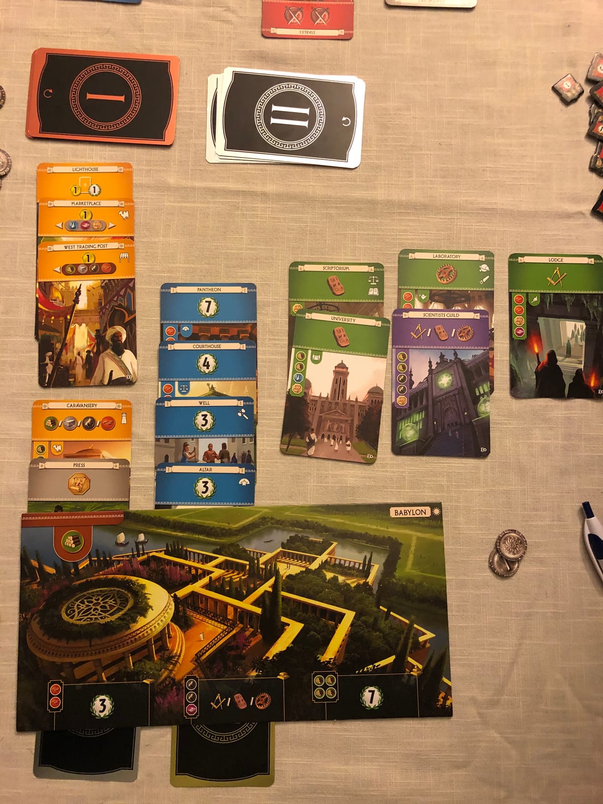 Asmodee 7 Wonders Board Game (New Edition) - Lead Your Civilization to Prosperity, Strategy Game for Kids and Adults, Ages 10+, 3-7 Players, 30 Minute Playtime customer photo 1