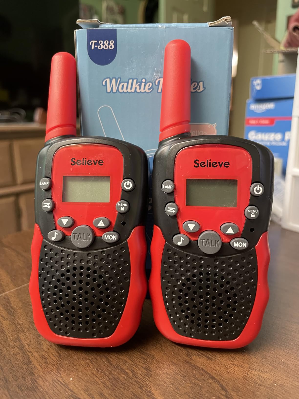 Selieve Walkie Talkies for Kids Ages 3-12 Two Way Radio with Flashlight customer photo 1