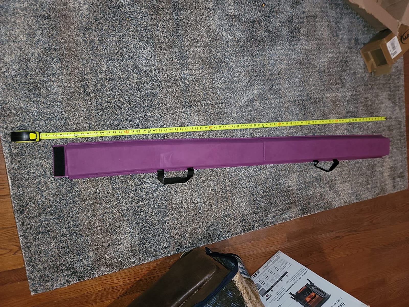 Marfula 6 FT / 8 FT / 9 FT Folding Gymnastics Beam Foam Balance Floor Beam customer photo 2