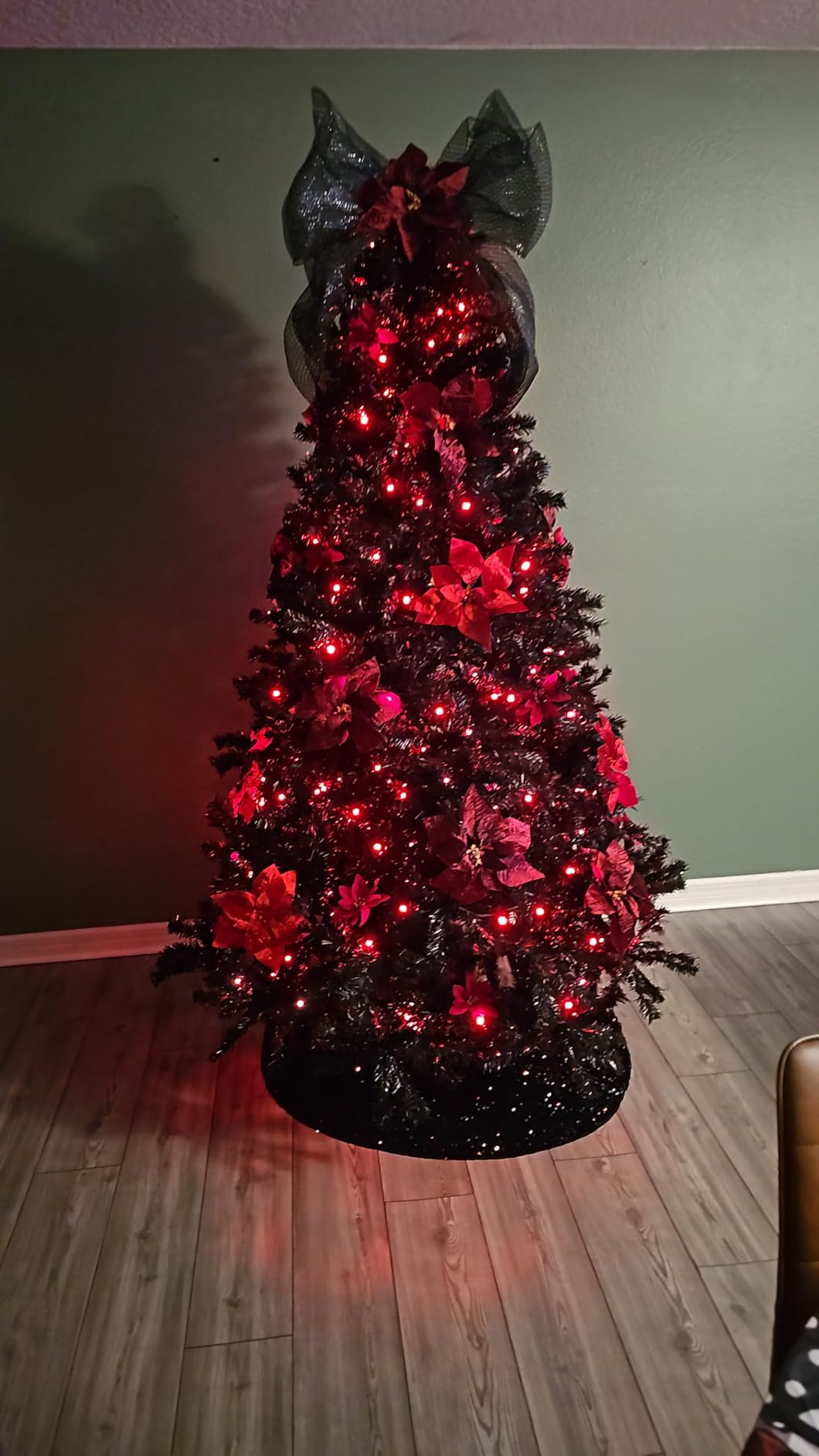 Brizled Halloween Lights Outdoor, 95.14ft 240 LED Purple & Orange Lights customer photo 2