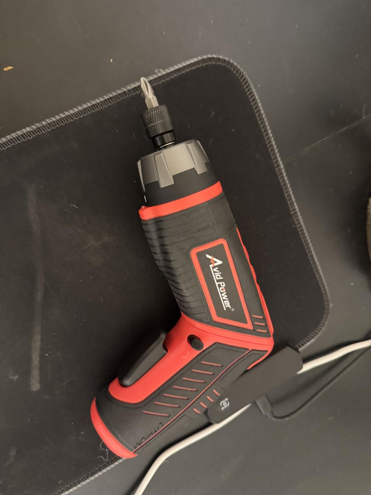 AVID POWER 4V Electric Cordless Screwdriver Set 5.65Nm 37 Bits with Case customer photo 1