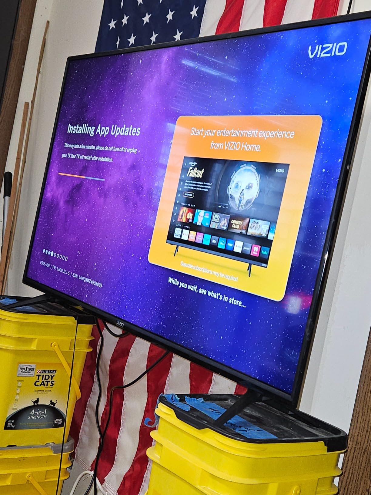 Vizio V435 43-inch customer photo 1