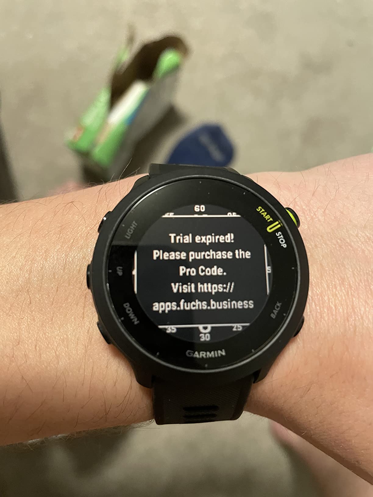 Garmin Forerunner 55 customer photo 1
