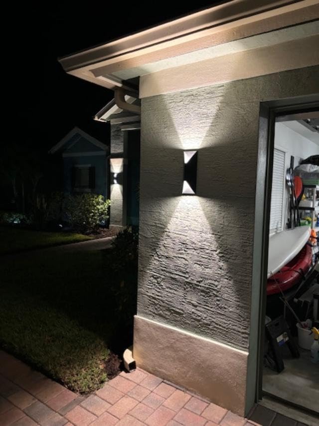 LEONLITE 2-Pack Dimmable LED Up Down Wall Light, 100-277V, CRI 90+, 3000K customer photo 2