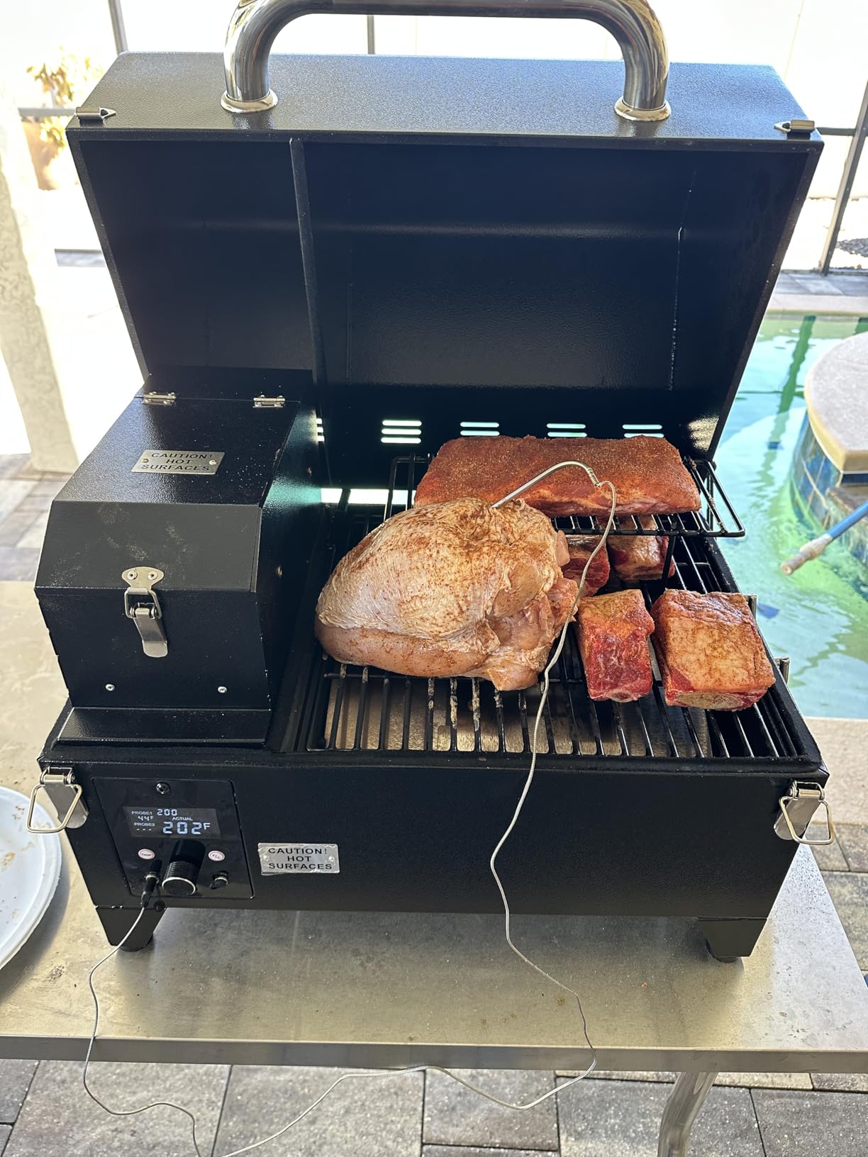Freedom Stoves Portable Pellet Grill, 12V and 120V Dual Power customer photo 1