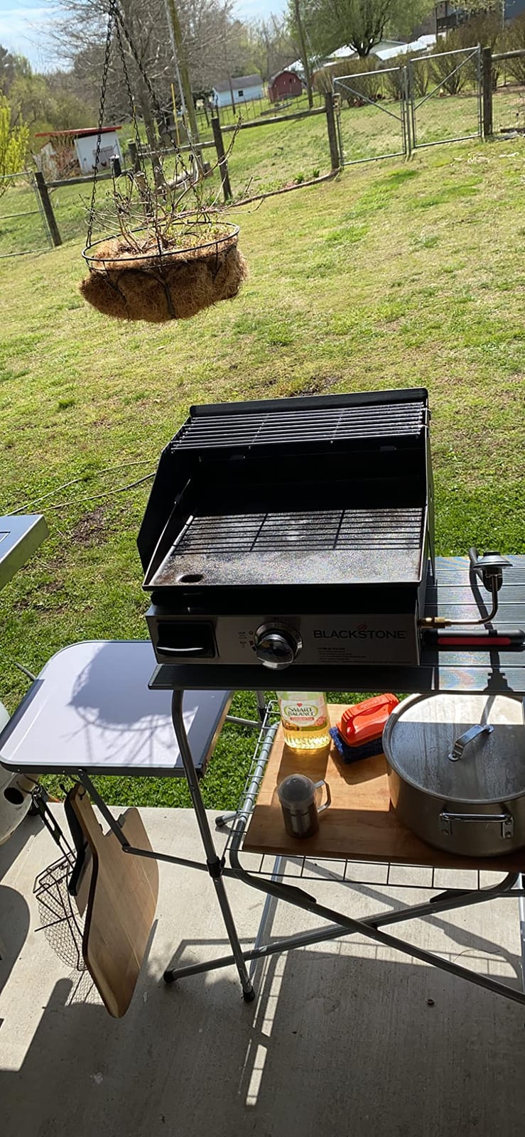 28 Inch Griddle Wind Guard/Screen and Warming Rack for Blackstone, Accessories Kit (For 28