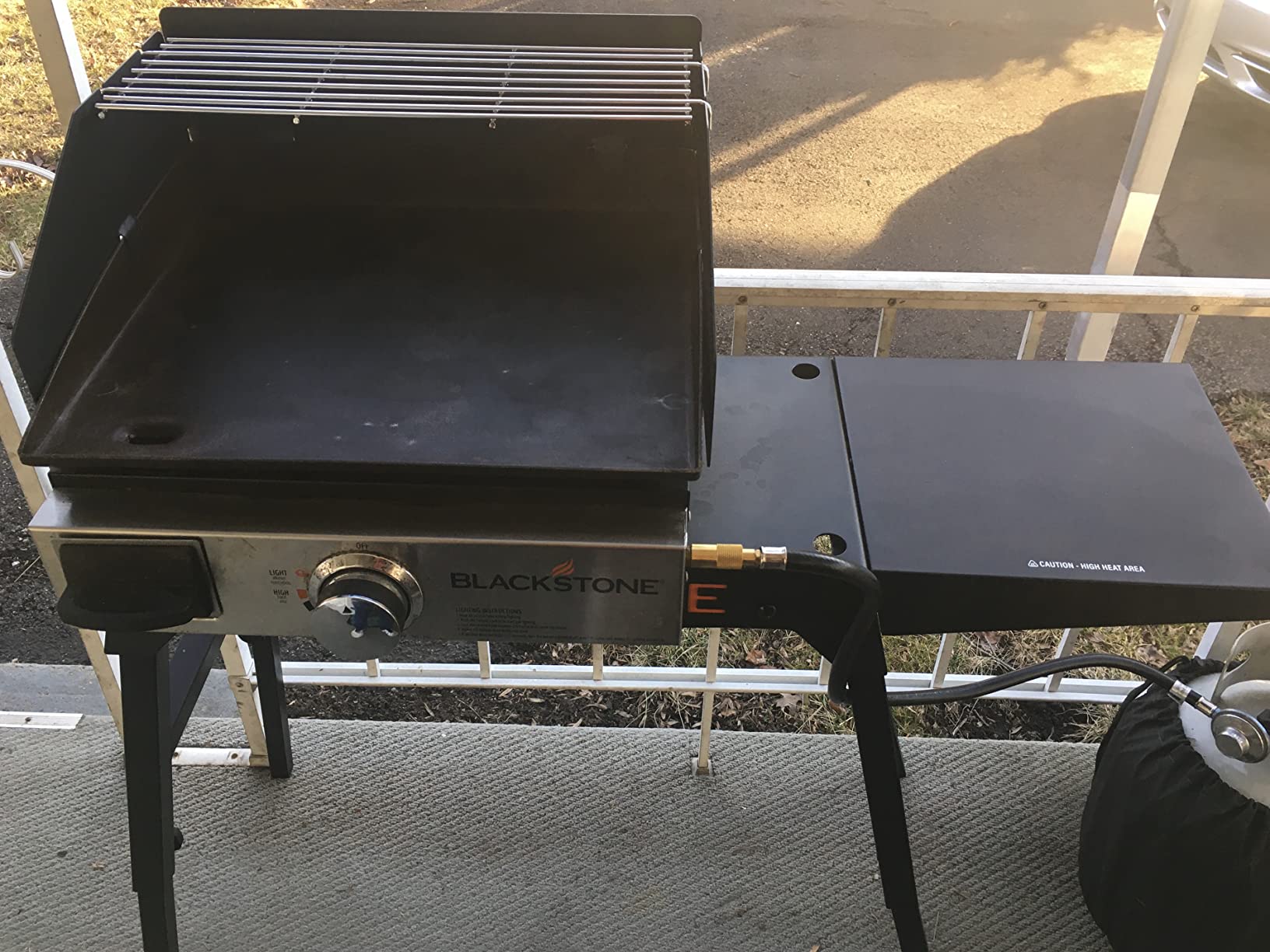 28 Inch Griddle Wind Guard/Screen and Warming Rack for Blackstone, Accessories Kit (For 28
