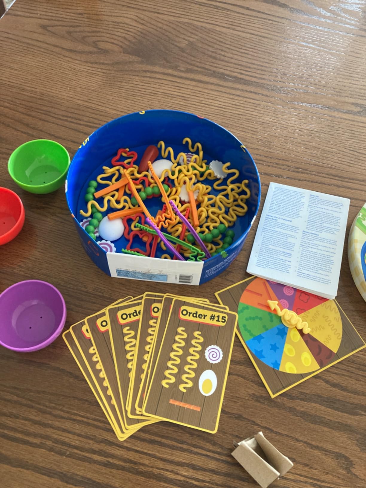 Learning Resources Noodle Knockout Fine Motor Game - Games for Kids Ages 4-8, Toddler Board Game, Educational Matching Kids Games, Preschool and Kindergarten Classroom Game, Gifts for Toddlers customer photo 1