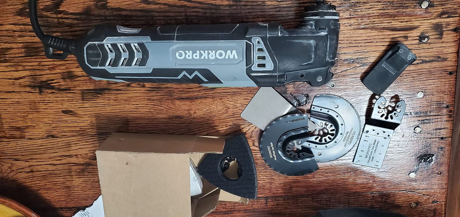 WORKPRO 3.0 Amp Corded Oscillating Multi-Tool Kit customer photo 2