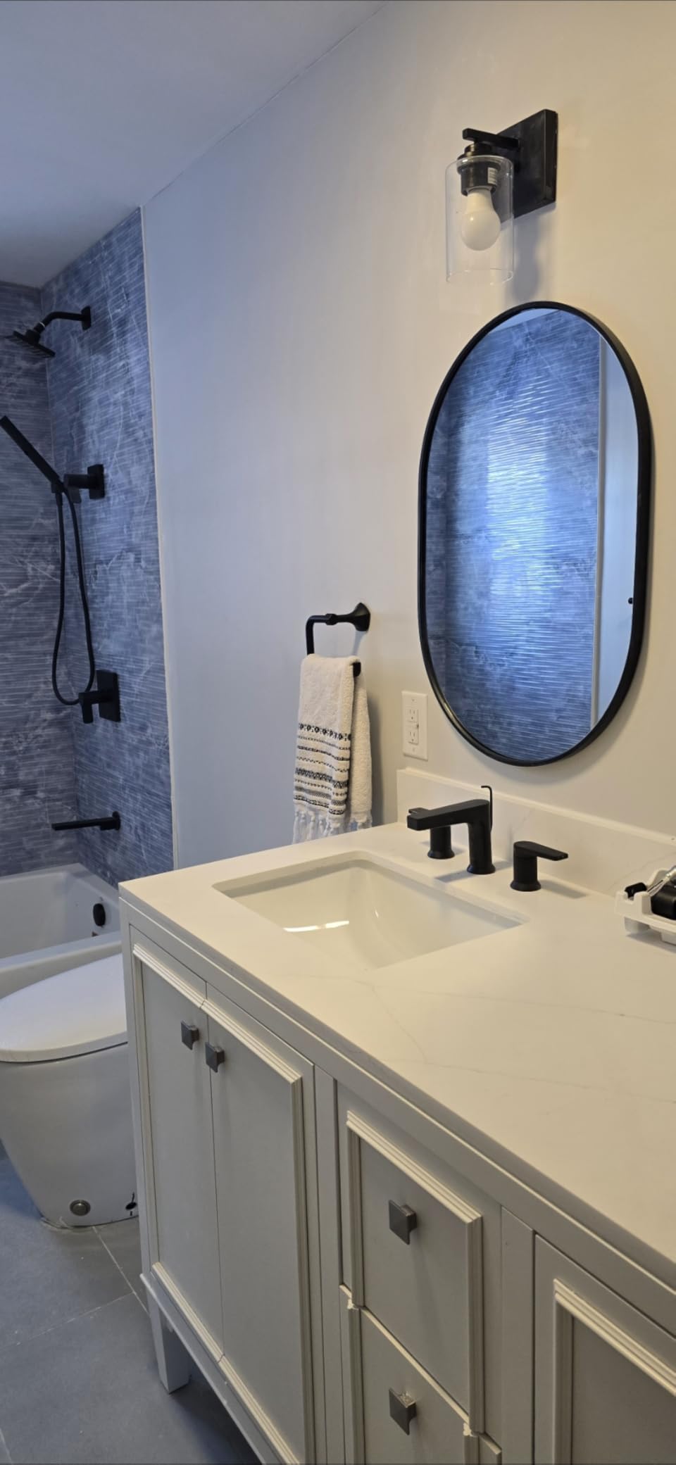 VerRon Wall Sconces Set of 2 for Bathroom, Modern Vanity Light Fixtures customer photo 2