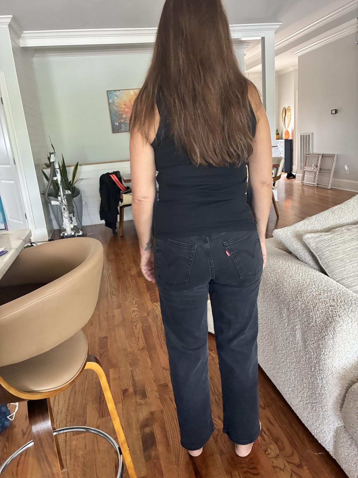 Levi's Ribcage Straight Ankle customer photo 1