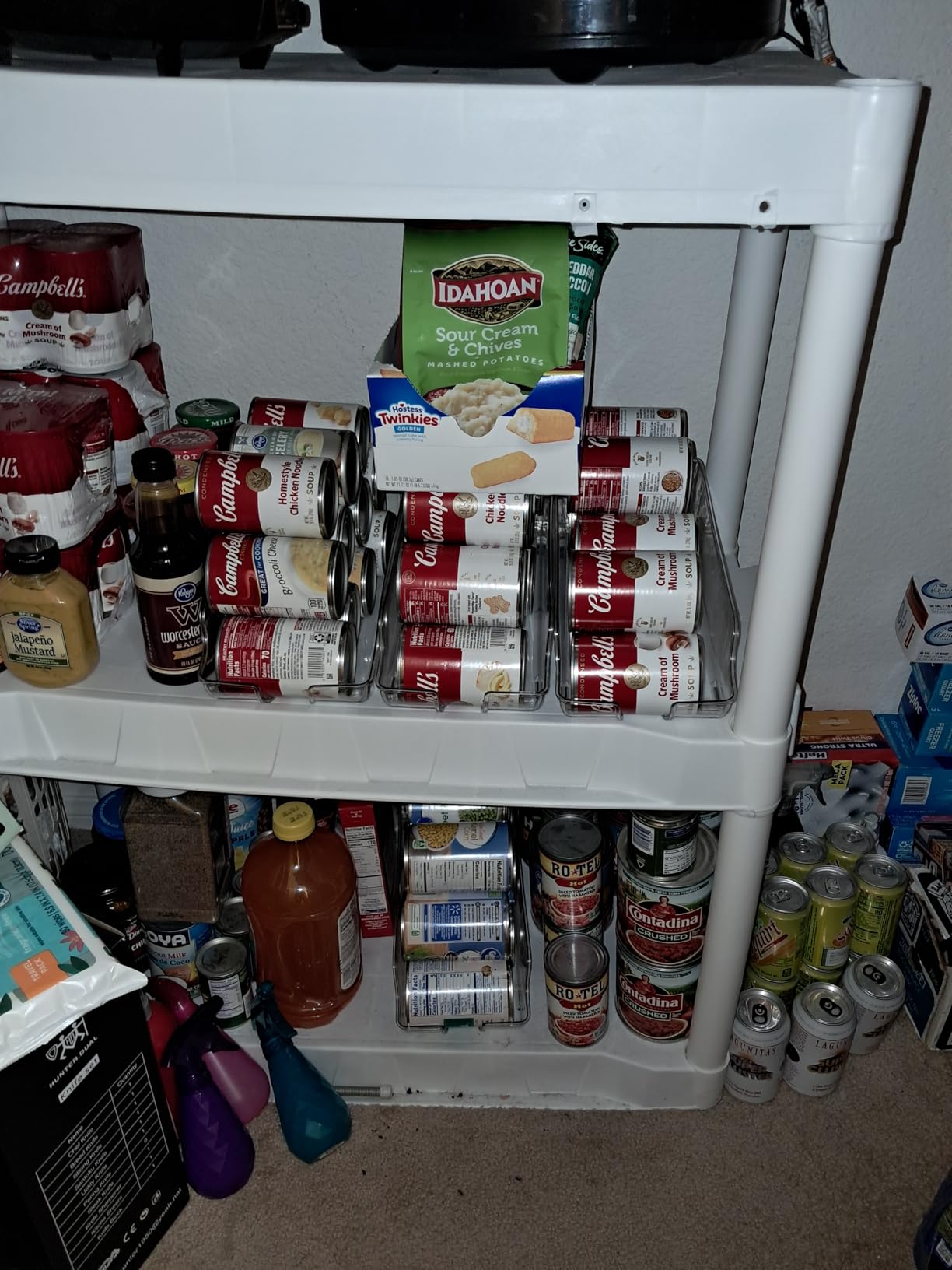 Simple Houseware Soda Can Organizer Dispenser Refrigerator/Pantry, Set of 2 customer photo 1