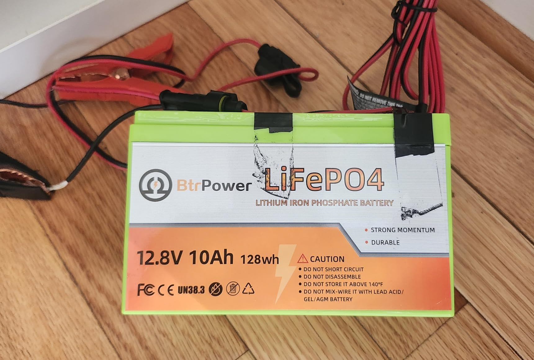 12V 100AH Lithium Battery,5000+ Deep Cycle LiFePO4 Battery customer photo 1