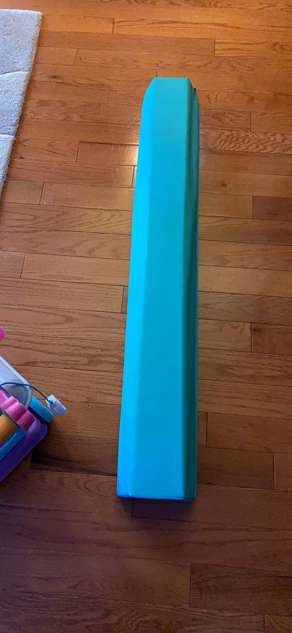 Balance Beam – Portable Gymnastics Beam, Gymnastics Equipment for Home with Anti-Slip Base, Lightweight/Extra Firm, Holds Up to 200lbs, Toddler to Adult Age customer photo 2