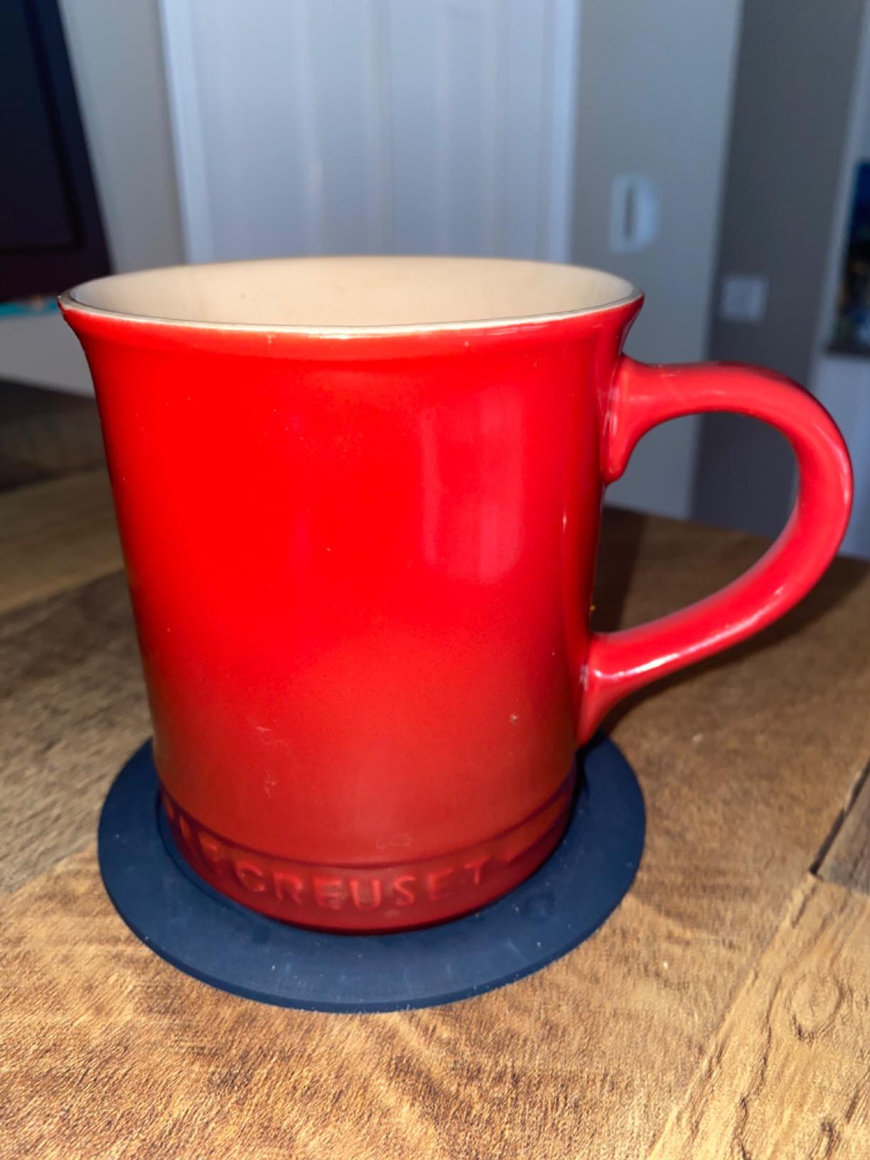 Le Creuset Stoneware Vancouver Mug, Set of 4, 14 oz. each, Sea Salt customer photo 1