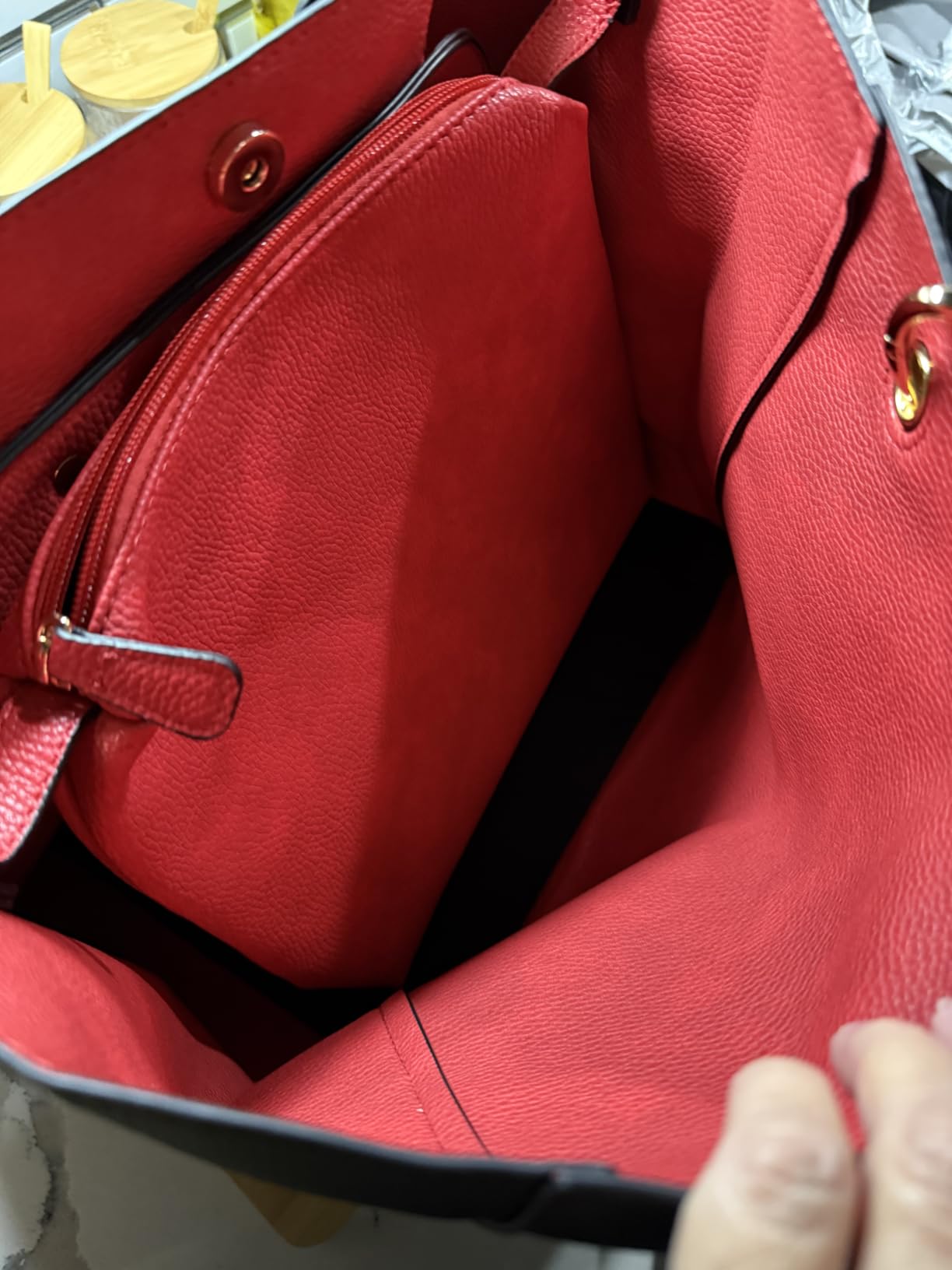 sqlp Large Work Tote Bag for Women Handbags Big Bucket Purses customer photo 2