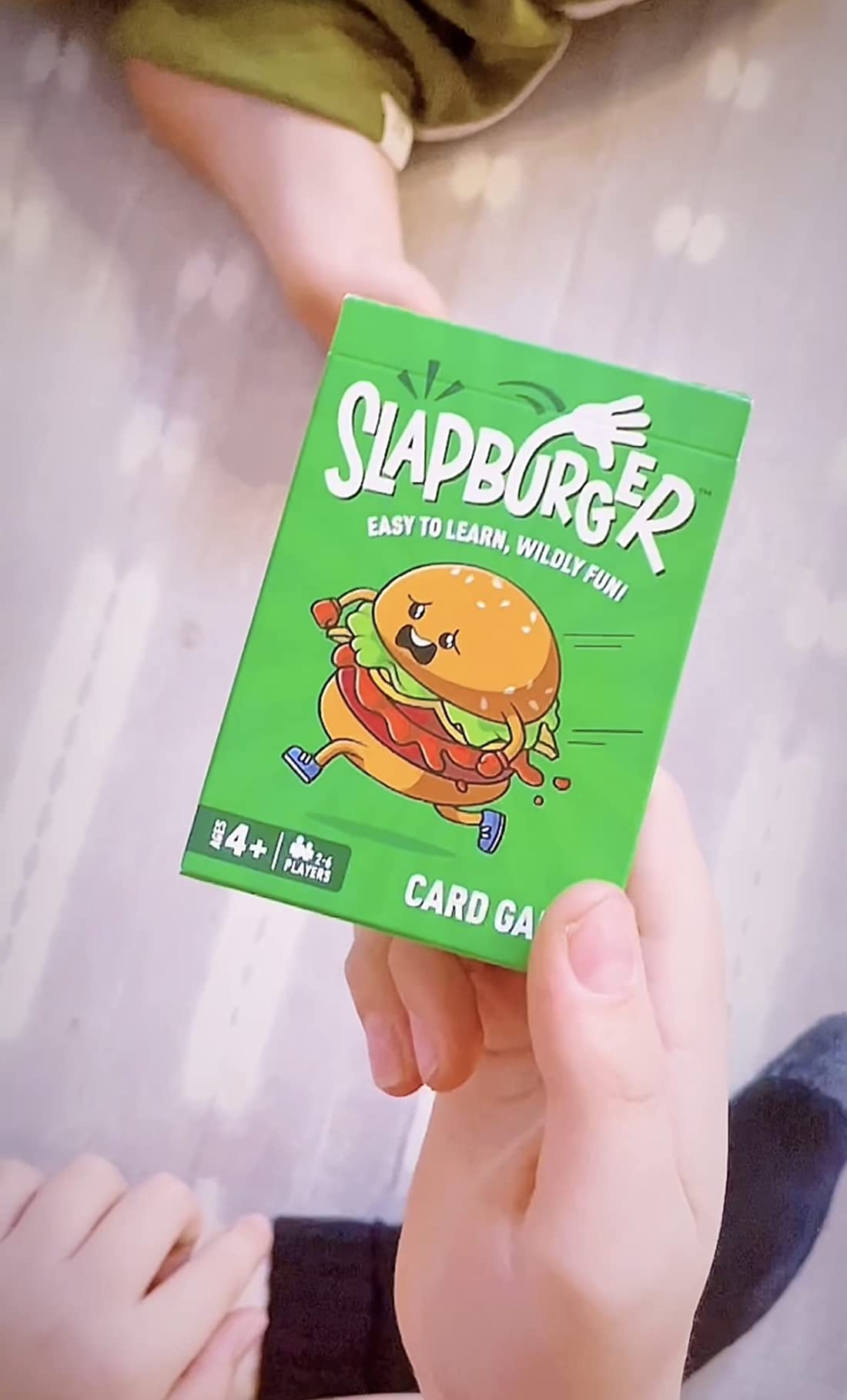 Slapburger Card Game, Family Card Games for Kids and Adults 4+, Travel customer photo 2