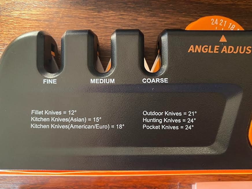 5 Precision Adjust Knife Sharpener- 3-Stage Premium Kitchen Knife Sharpener customer photo 1