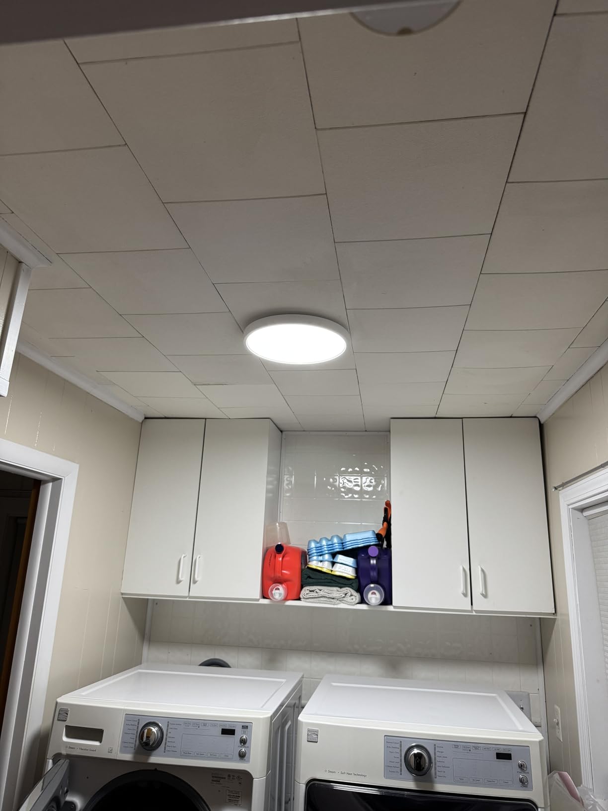 TALOYA Smart Ceiling Light,Main Light and RGB Night Light Dimmable,12 Inch customer photo 1