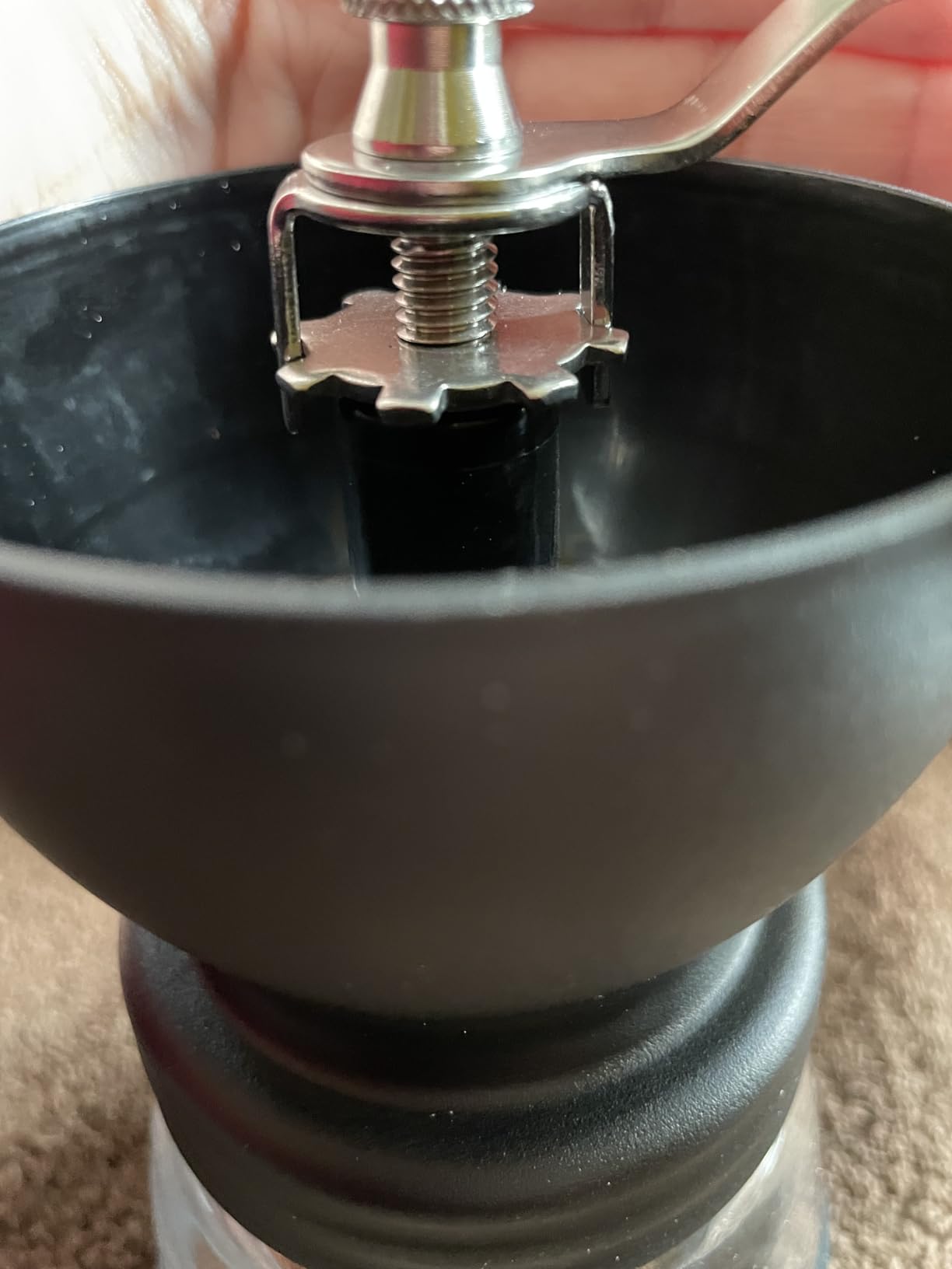Manual Coffee Grinder 48 Adjustable Settings, 80g Large Capacity, Conical Burr Hand Mill for Home, Travel, Camping, Office, Espresso & Pour Over, 2 Jars customer photo 2