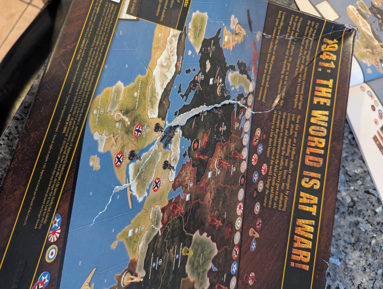 Renegade Game Studios Axis & Allies 1941, WWII Strategy Board Game customer photo 1