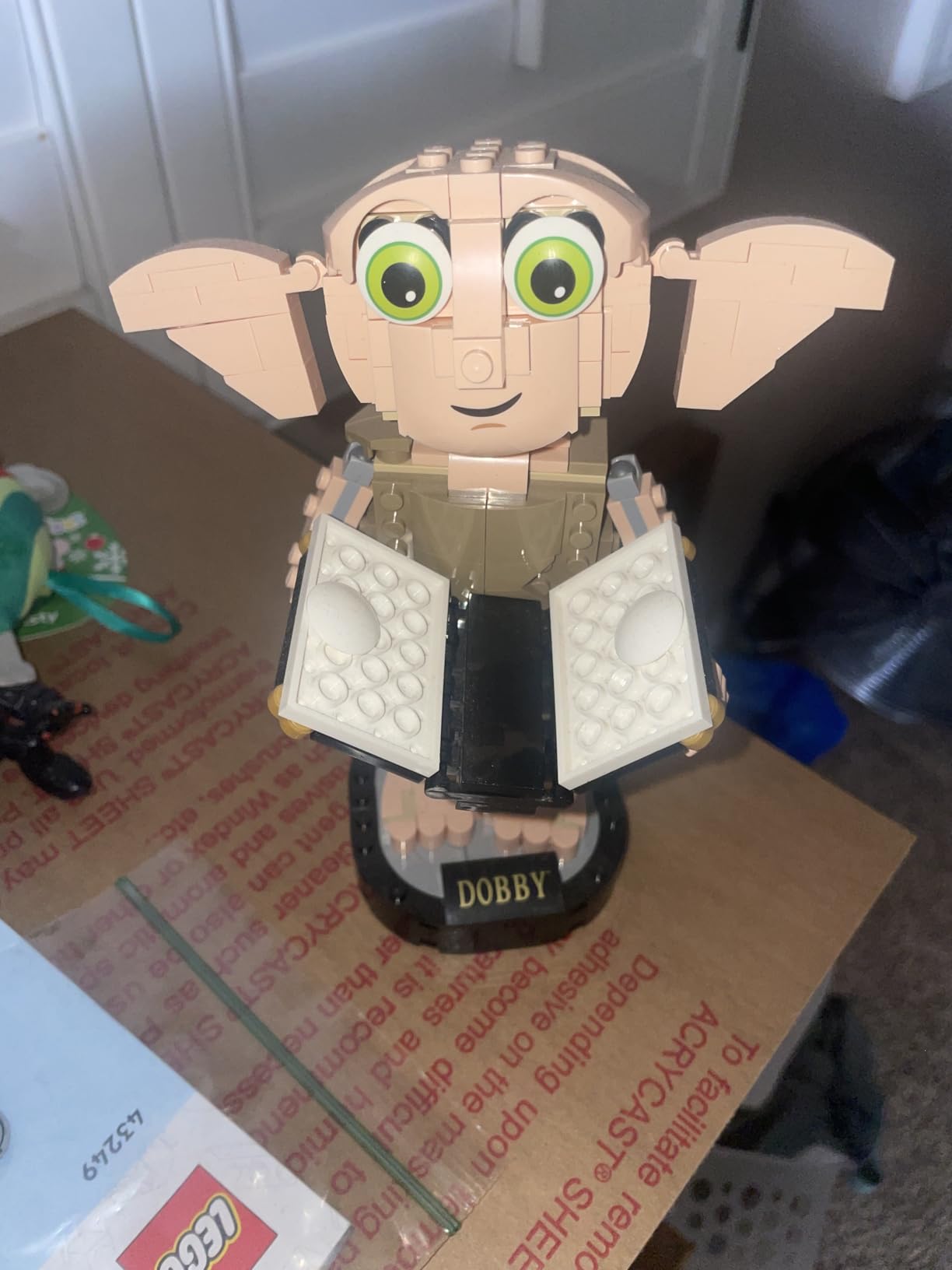 LEGO Harry Potter Dobby the House-Elf Building Toy Set, Build and Display Model of a Beloved Character from the Harry Potter Franchise, for 8 Year Old Boys' and Girls' Birthday, 76421 customer photo 1