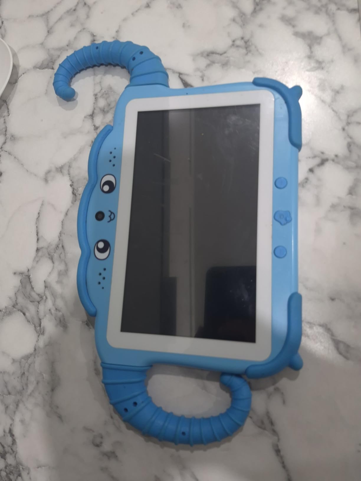 Kids Tablet 7 inch for Kids 3-7 32GB Toddler Tablets with Youtube Case WiFi Dual Camera, Android Learning Software Installed Parental Control Childrens Toddlers Tablet for Boys Girls Ages 3-12, Blue customer photo 1