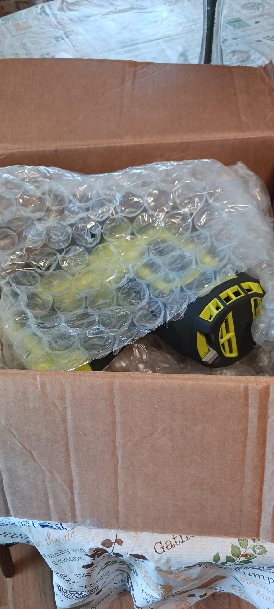 RYOBI ONE+ 18V 16-Gauge Cordless AirStrike Finish Nailer (Tool Only), P326, Green customer photo 1