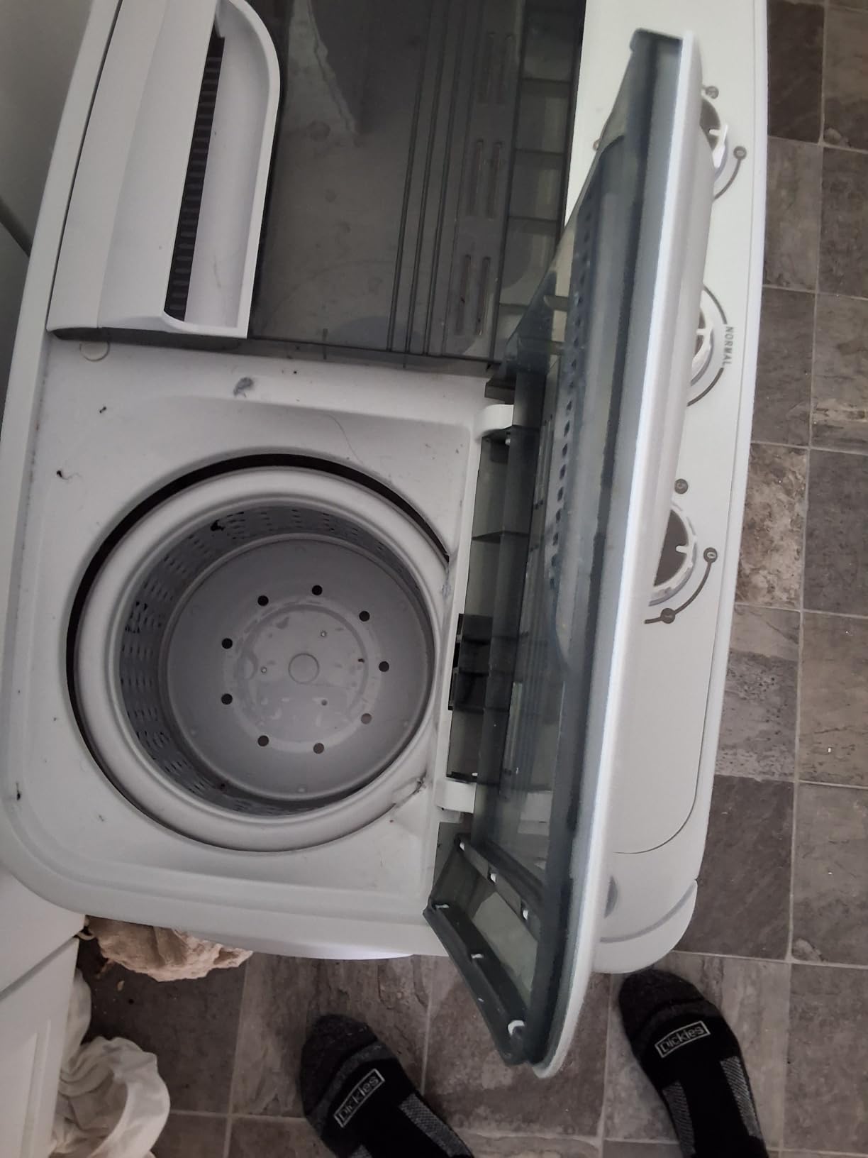 Pataku Portable Washing Machine, 25.3 Lbs Compact Mini Washer and Dryer Combo,Twin Tub Laundry Washer with Spin Cycle, Soaking Function Ideal for Apartment, Dorms, RVs Camping, Grey customer photo 1