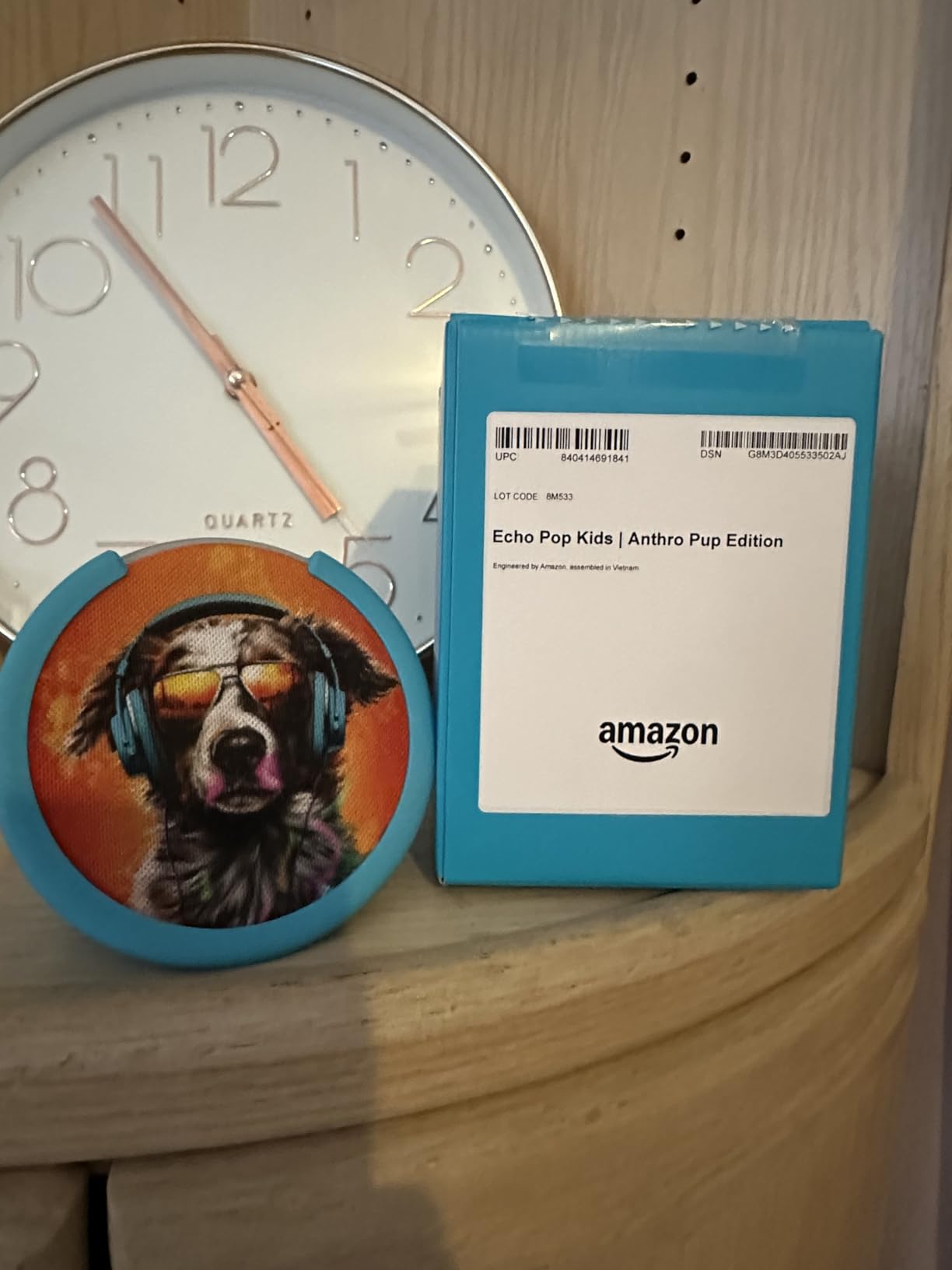Amazon Echo Pop Kids (newest model), Enjoy age-appropriate audiobooks, sleep routines and Alexa+ experiences to create and learn, Marvel's Avengers design customer photo 2
