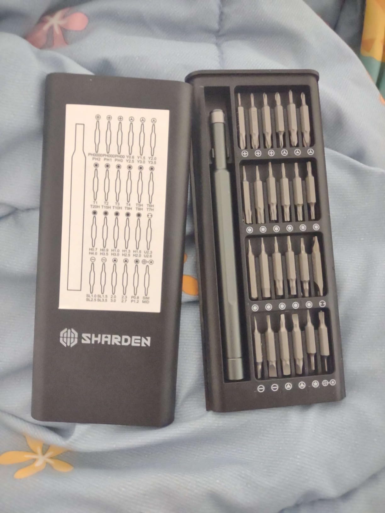 SHARDEN Precision Screwdriver Set for Electronic Repair 49 in 1 customer photo 2