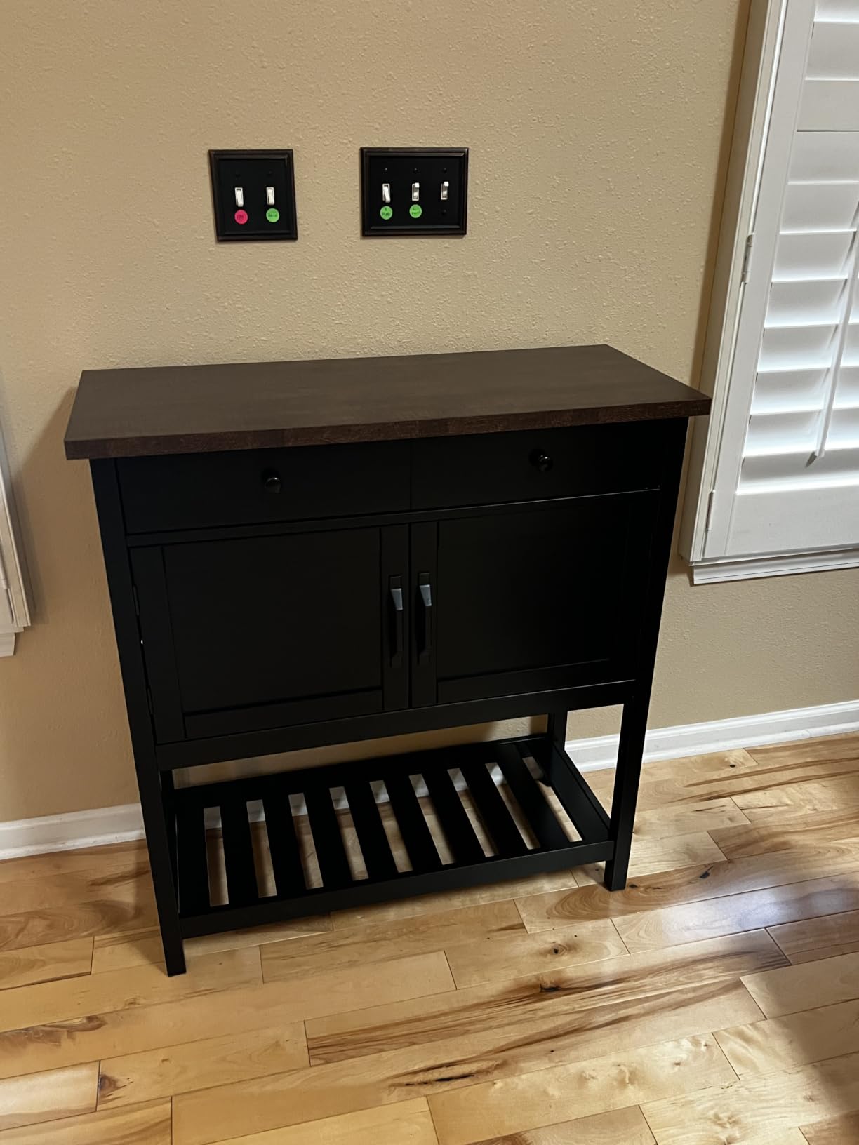 ChooChoo Farmhouse Console Table, 33.5