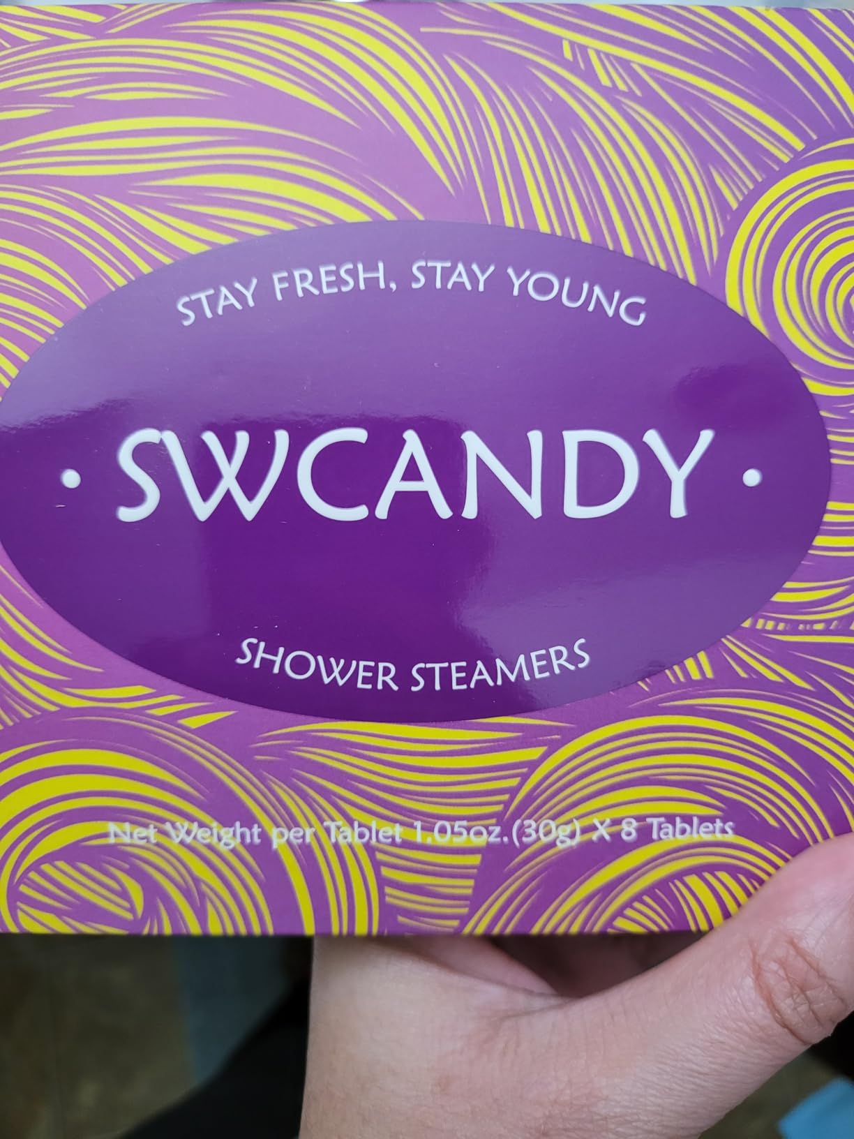SWCANDY Shower Steamers Aromatherapy Gifts for Women 8 Pcs Shower Home Spa customer photo 1